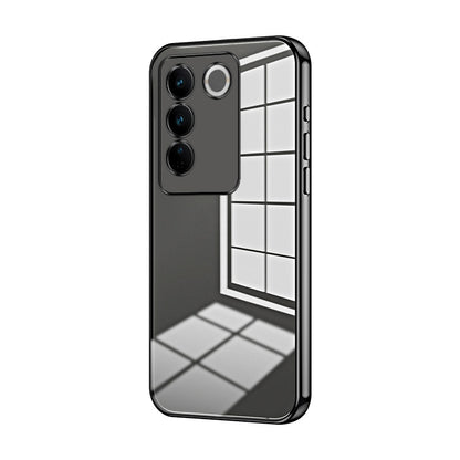 vivo S16 Pro Case - Transparent Plating & Precision Hole Design for Luxury and Protection-buycases.co.uk