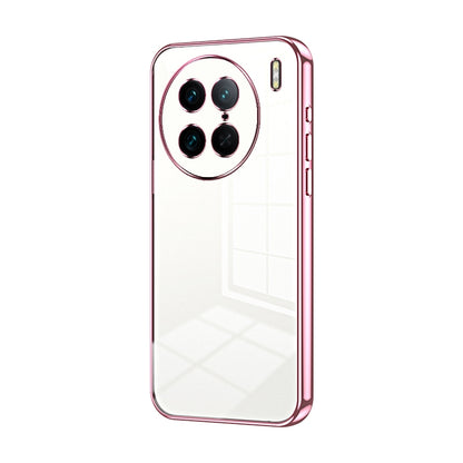vivo X90 Pro Case - Transparent Plating & Precision Hole Design for Luxury and Protection-buycases.co.uk