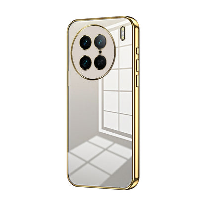 vivo X90 Pro Case - Transparent Plating & Precision Hole Design for Luxury and Protection-buycases.co.uk