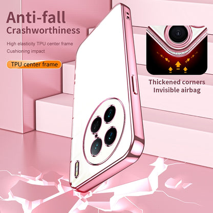 vivo X90 Pro Case - Transparent Plating & Precision Hole Design for Luxury and Protection-buycases.co.uk