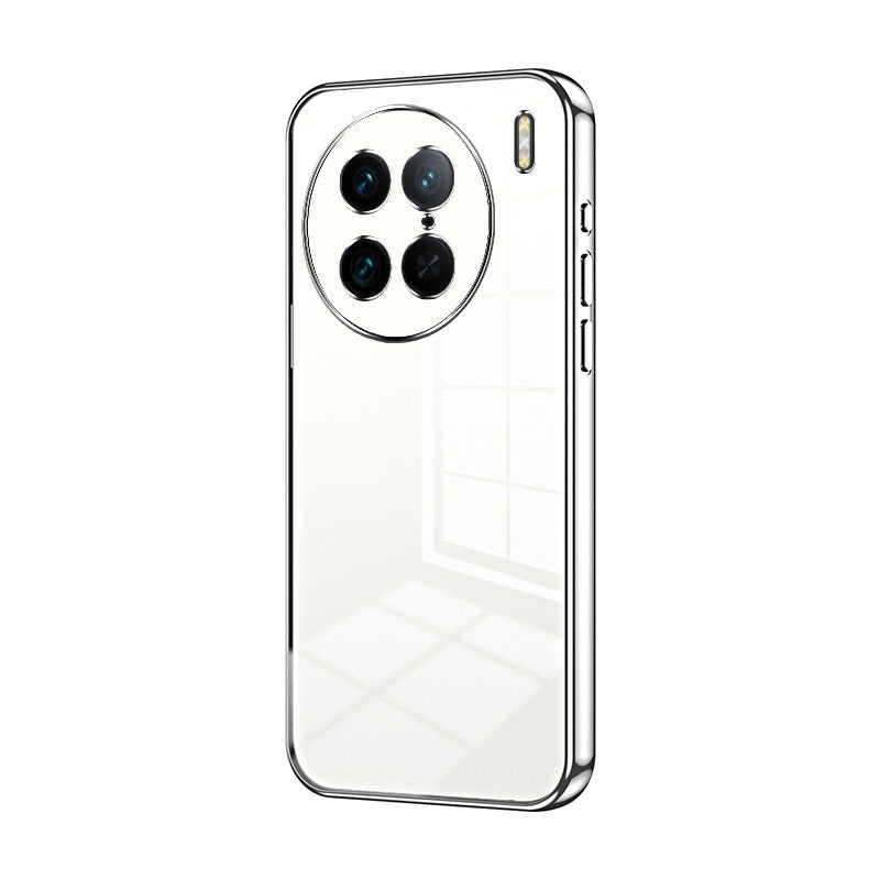 vivo X90 Pro Case - Transparent Plating & Precision Hole Design for Luxury and Protection-buycases.co.uk