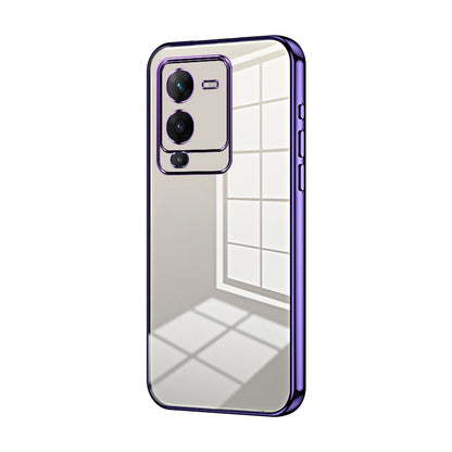 vivo S15 Pro Case - Transparent Plating & Precision Hole Design for Luxury and Protection-buycases.co.uk