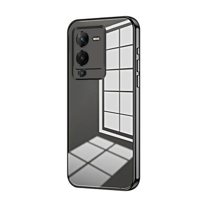 vivo S15 Pro Case - Transparent Plating & Precision Hole Design for Luxury and Protection-buycases.co.uk