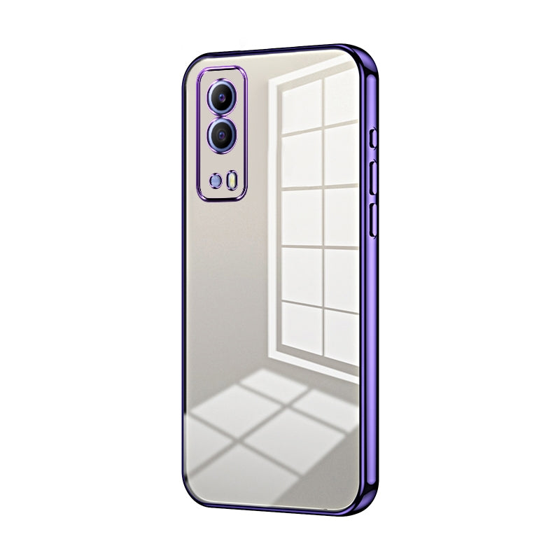 vivo T1x 5G Case - Transparent Plating & Precision Hole Design for Luxury and Protection-buycases.co.uk