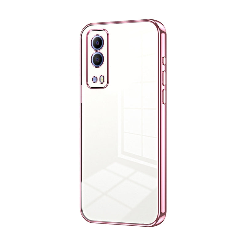 vivo T1x 5G Case - Transparent Plating & Precision Hole Design for Luxury and Protection-buycases.co.uk