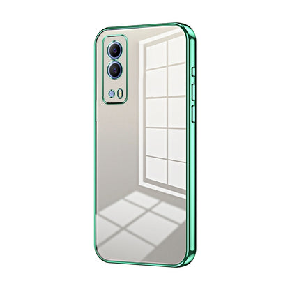 vivo T1x 5G Case - Transparent Plating & Precision Hole Design for Luxury and Protection-buycases.co.uk