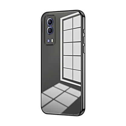 vivo iQOO Z5x Case - Transparent Plating & Precision Hole Design for Luxury and Protection-buycases.co.uk
