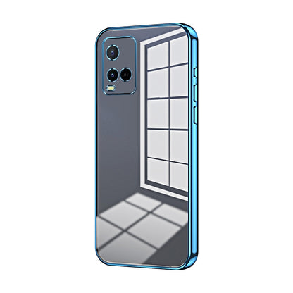 vivo Y21 Case - Transparent Plating & Precision Hole Design for Luxury and Protection-buycases.co.uk