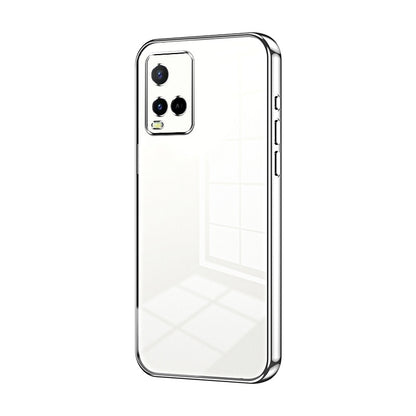 vivo Y33s Case - Transparent Plating & Precision Hole Design for Luxury and Protection-buycases.co.uk