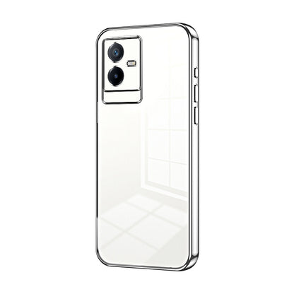 vivo T2x Case - Transparent Plating & Precision Hole Design for Luxury and Protection-buycases.co.uk