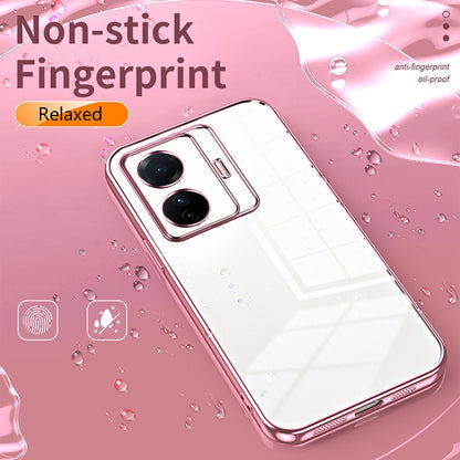 vivo S15e Case - Transparent Plating & Precision Hole Design for Luxury and Protection-buycases.co.uk