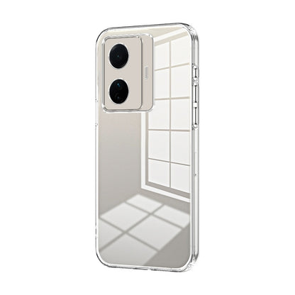 vivo T1 Pro Case - Transparent Plating & Precision Hole Design for Luxury and Protection-buycases.co.uk
