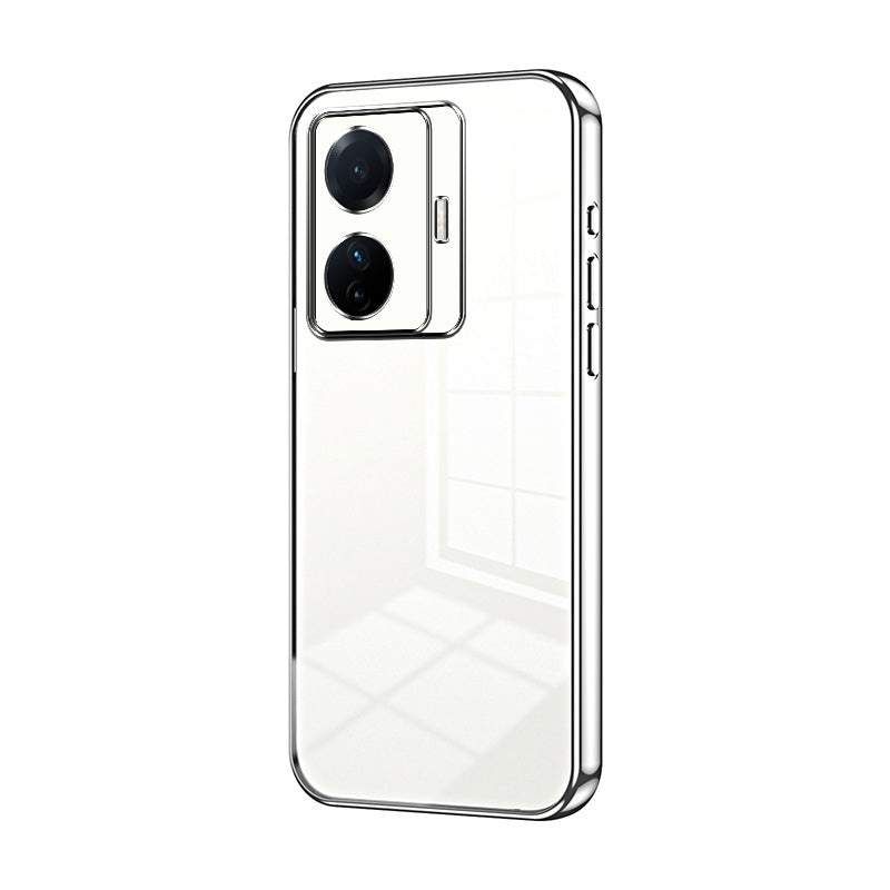 vivo S15e Case - Transparent Plating & Precision Hole Design for Luxury and Protection-buycases.co.uk