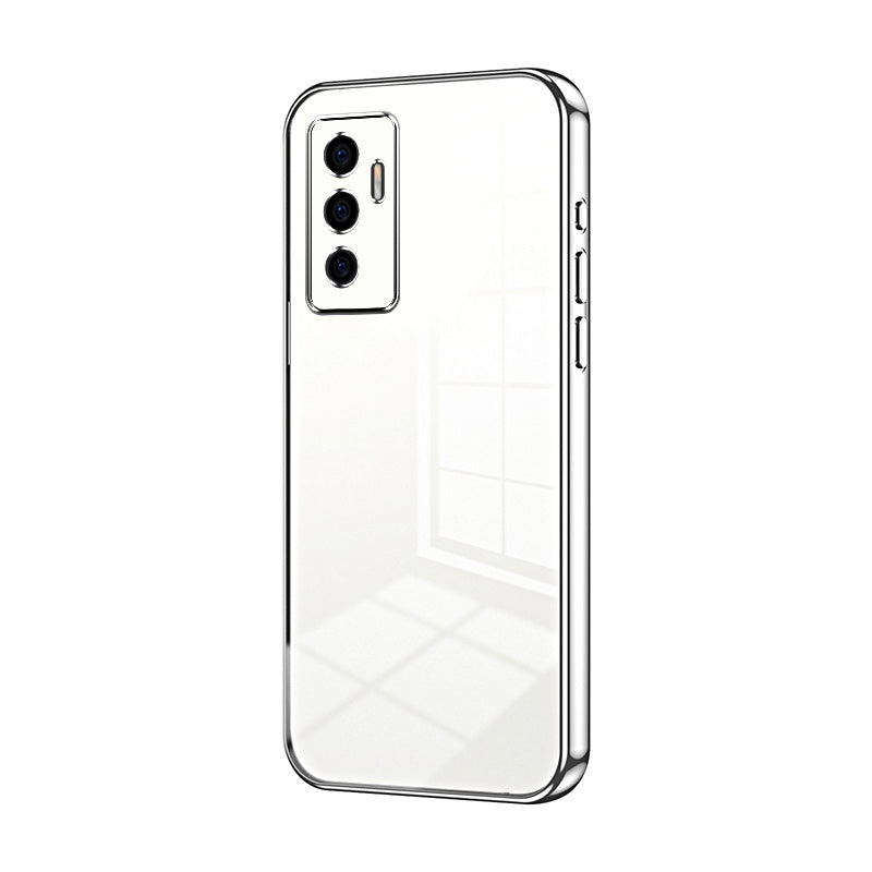 vivo S10e Case - Transparent Plating & Precision Hole Design for Luxury and Protection-buycases.co.uk