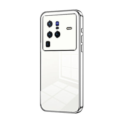 vivo X80 Pro Case - Transparent Plating & Precision Hole Design for Luxury and Protection-buycases.co.uk