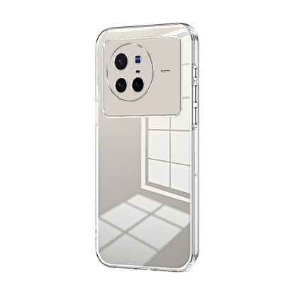 vivo X80 Case - Transparent Plating & Precision Hole Design for Luxury and Protection-buycases.co.uk