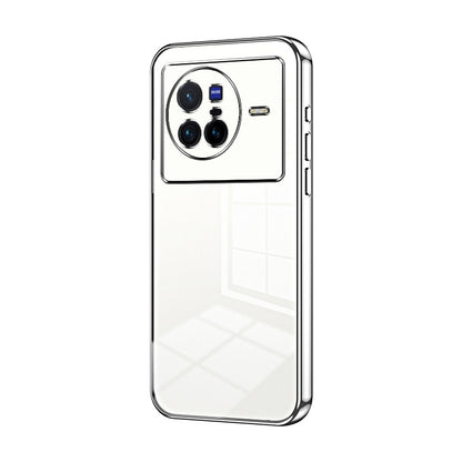 vivo X80 Case - Transparent Plating & Precision Hole Design for Luxury and Protection-buycases.co.uk