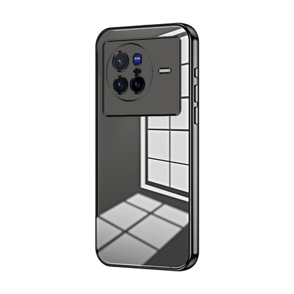 vivo X80 Case - Transparent Plating & Precision Hole Design for Luxury and Protection-buycases.co.uk