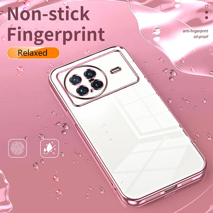 vivo X Note Case - Transparent Plating & Precision Hole Design for Luxury and Protection-buycases.co.uk
