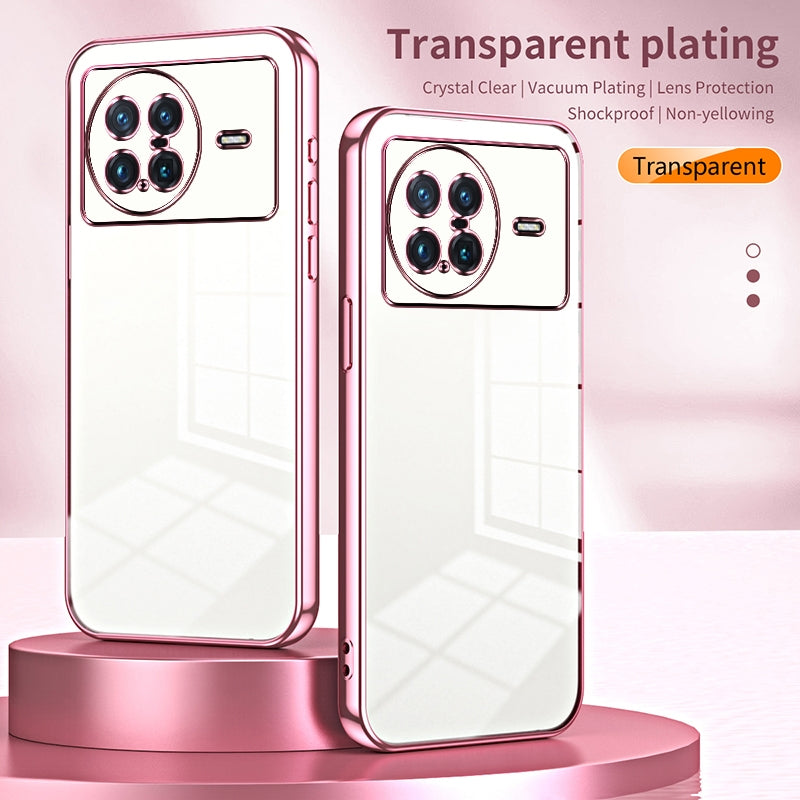 vivo X Note Case - Transparent Plating & Precision Hole Design for Luxury and Protection-buycases.co.uk