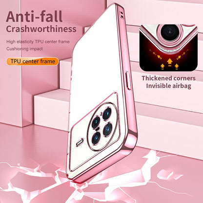 vivo X Note Case - Transparent Plating & Precision Hole Design for Luxury and Protection-buycases.co.uk