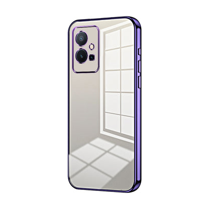 vivo T1 5G Case - Transparent Plating & Precision Hole Design for Luxury and Protection-buycases.co.uk
