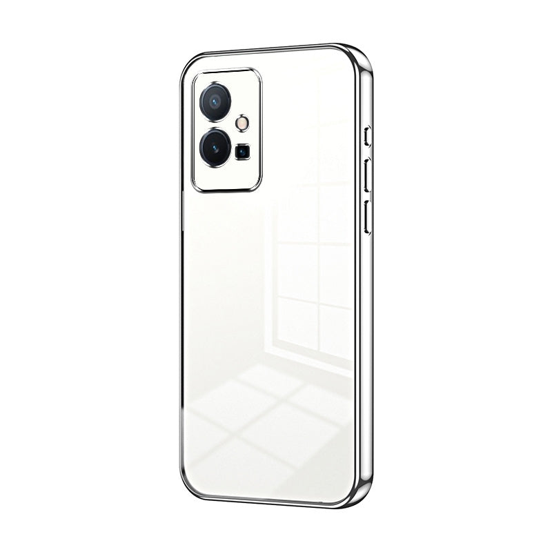 vivo T1 5G Case - Transparent Plating & Precision Hole Design for Luxury and Protection-buycases.co.uk