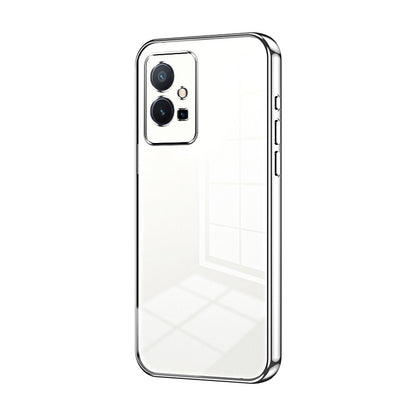 vivo T1 5G Case - Transparent Plating & Precision Hole Design for Luxury and Protection-buycases.co.uk