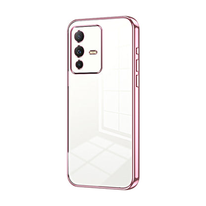 vivo S12 Case - Transparent Plating & Precision Hole Design for Luxury and Protection-buycases.co.uk