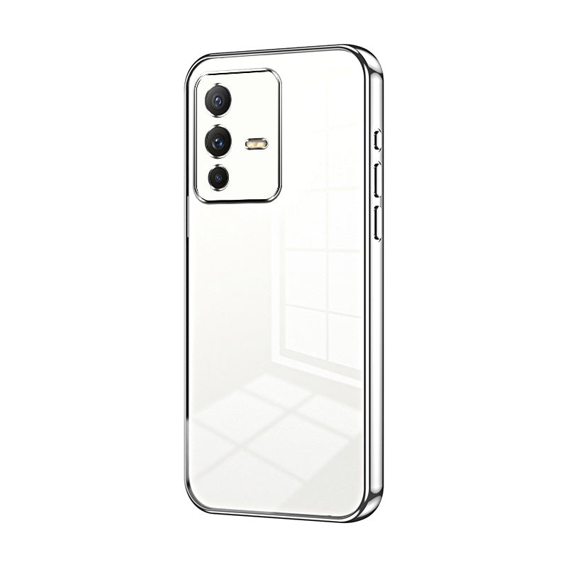 vivo S12 Case - Transparent Plating & Precision Hole Design for Luxury and Protection-buycases.co.uk