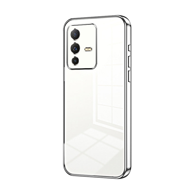 vivo S12 Pro Case - Transparent Plating & Precision Hole Design for Luxury and Protection-buycases.co.uk