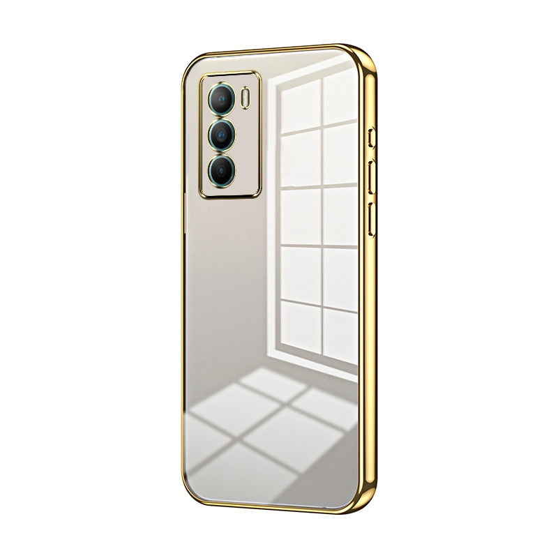 vivo T1 Case - Transparent Plating & Precision Hole Design for Luxury and Protection-buycases.co.uk