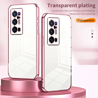 vivo X70 Pro+ Case - Transparent Plating & Precision Hole Design for Luxury and Protection-buycases.co.uk