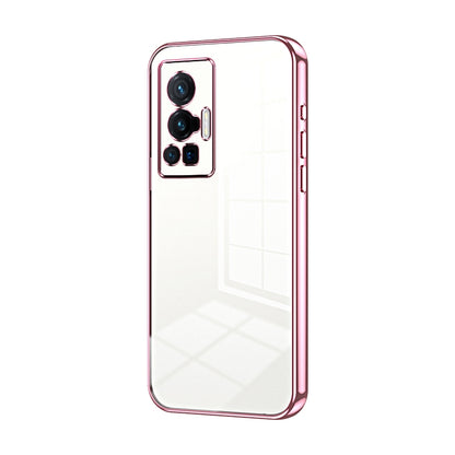 vivo X70 Pro Case - Transparent Plating & Precision Hole Design for Luxury and Protection-buycases.co.uk