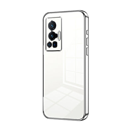 vivo X70 Pro Case - Transparent Plating & Precision Hole Design for Luxury and Protection-buycases.co.uk