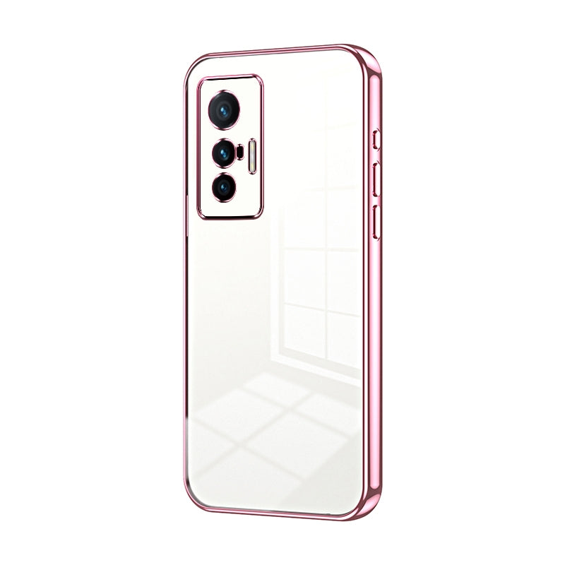 vivo X70 Case - Transparent Plating & Precision Hole Design for Luxury and Protection-buycases.co.uk