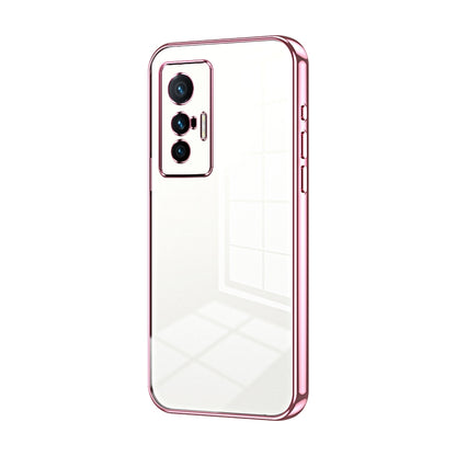 vivo X70 Case - Transparent Plating & Precision Hole Design for Luxury and Protection-buycases.co.uk