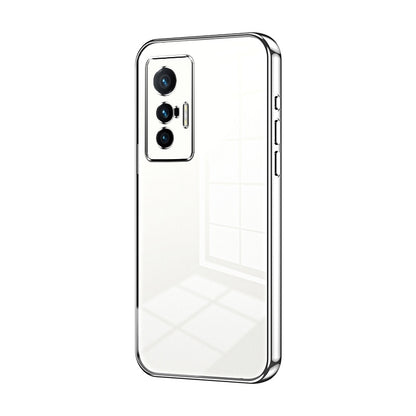 vivo X70 Case - Transparent Plating & Precision Hole Design for Luxury and Protection-buycases.co.uk