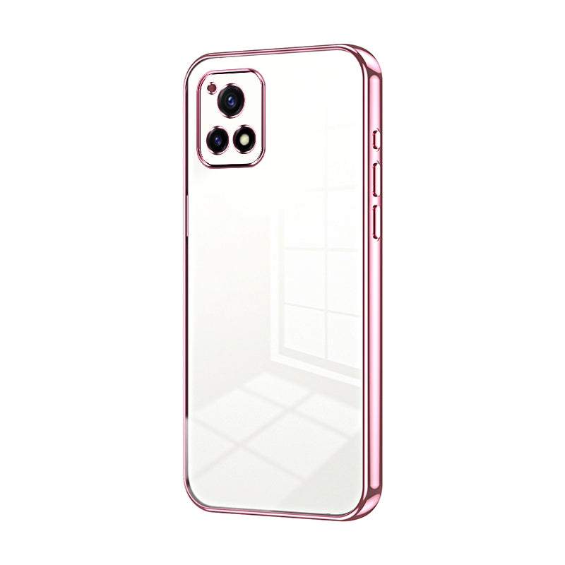 vivo Y52s 5G Case - Transparent Plating & Precision Hole Design for Luxury and Protection-buycases.co.uk