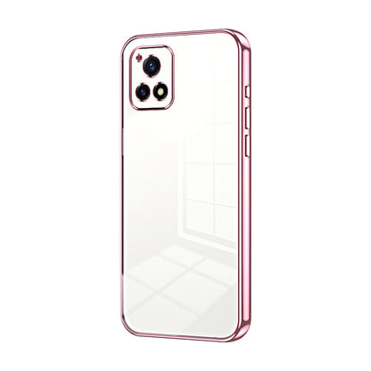vivo Y52s T1 Case - Transparent Plating & Precision Hole Design for Luxury and Protection-buycases.co.uk