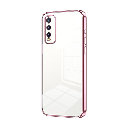 vivo iQOO U1x Case - Transparent Plating & Precision Hole Design for Luxury and Protection-buycases.co.uk