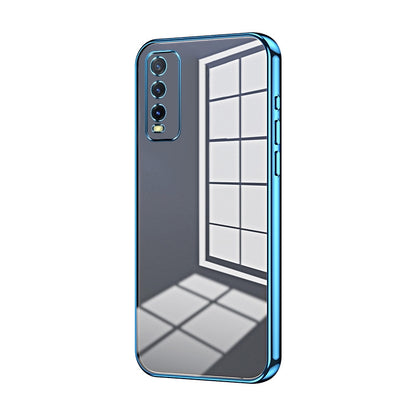 vivo Y20 Case - Transparent Plating & Precision Hole Design for Luxury and Protection-buycases.co.uk