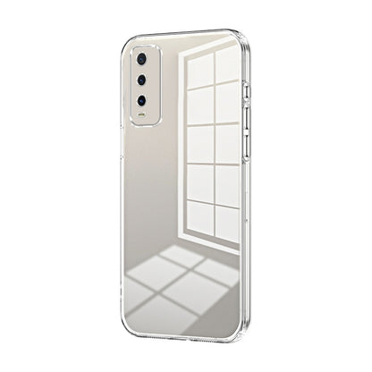 vivo Y20s Case - Transparent Plating & Precision Hole Design for Luxury and Protection-buycases.co.uk