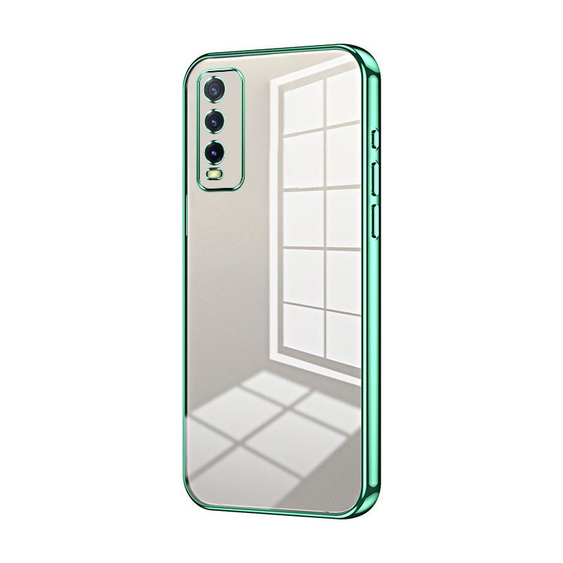 vivo iQOO U1x Case - Transparent Plating & Precision Hole Design for Luxury and Protection-buycases.co.uk