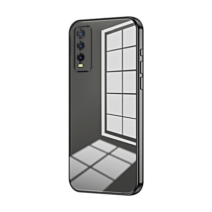 vivo iQOO U1x Case - Transparent Plating & Precision Hole Design for Luxury and Protection-buycases.co.uk