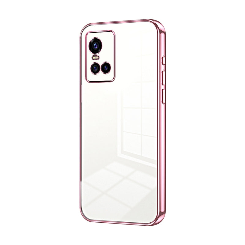vivo S10 Pro Case - Transparent Plating & Precision Hole Design for Luxury and Protection-buycases.co.uk