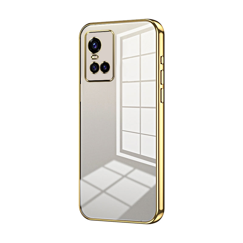 vivo S10 Case - Transparent Plating & Precision Hole Design for Luxury and Protection-buycases.co.uk