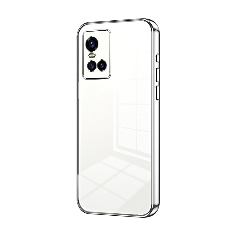 vivo S10 Case - Transparent Plating & Precision Hole Design for Luxury and Protection-buycases.co.uk