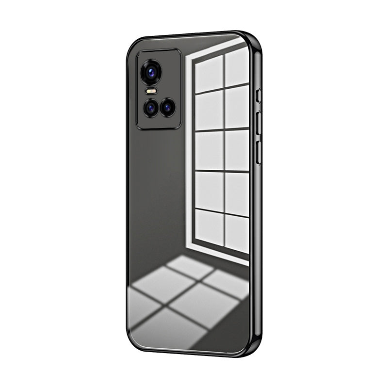 vivo S10 Case - Transparent Plating & Precision Hole Design for Luxury and Protection-buycases.co.uk