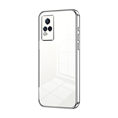 vivo Y73 Case - Transparent Plating & Precision Hole Design for Luxury and Protection-buycases.co.uk